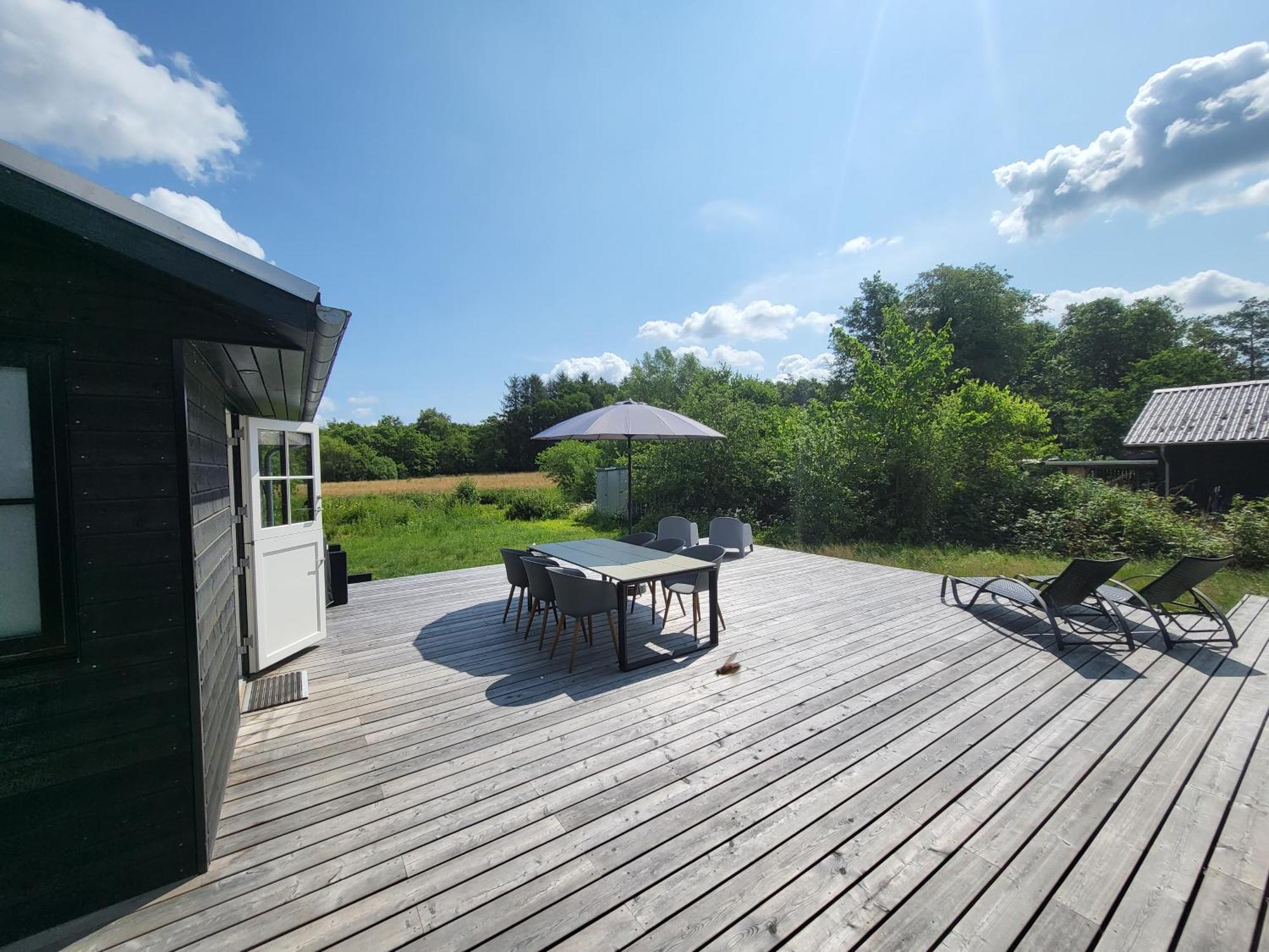 Sommerhus Ved Mosso Med Sokig Skanderborg Dış mekan fotoğraf