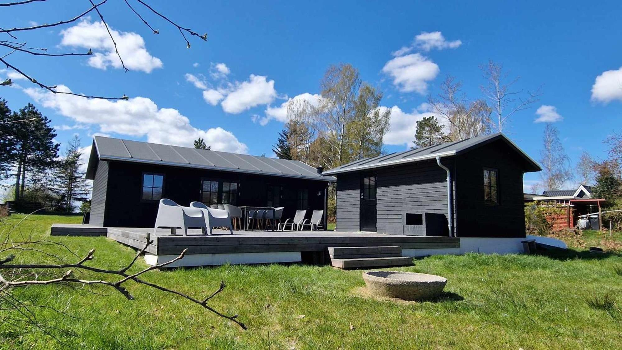 Sommerhus Ved Mosso Med Sokig Skanderborg Dış mekan fotoğraf